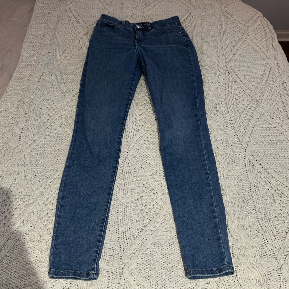 Lee Women's Skinny Jeans in Deep Blue (4)